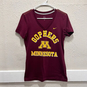 Nike Minnesota Gophers Fitted Tee Medium